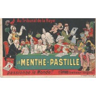 Carte postale illustrée : La Menthe-Pastille